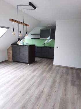 Küche mit Wohnbereich - 