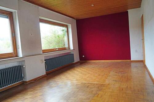 Wohnzimmer, vorne - Mehrfamilienhaus, Wohnhaus mit 170,80 m² in Bergisch Gladbach zum Kaufen