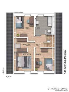 AL520_Prospekt_DG - 5 Zimmer Einfamilienhaus zum Kaufen in Wesselburen
