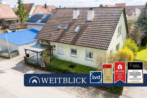 Außenansicht - WEITBLICK: Familientraum mit Garten!