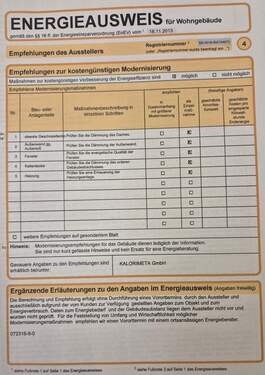 Energieausweis 2018 - 