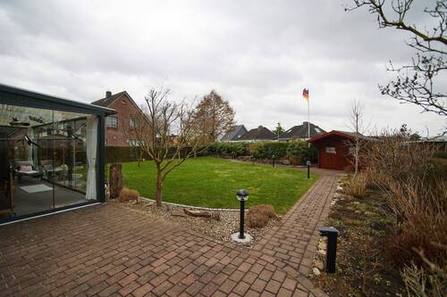 Gartenansicht (2) - Einfamilienhaus mit 160,00 m&sup2; in Haseldorf zum Kaufen