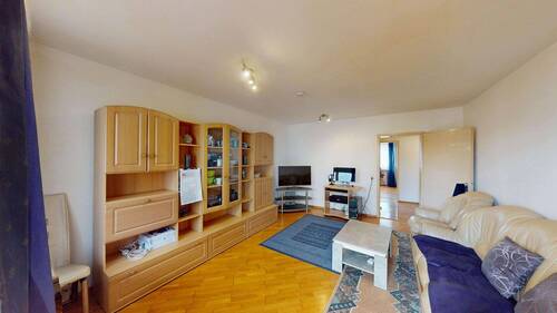 Wohnzimmer - Zentrale 2-Zimmer-Wohnung in Biberach