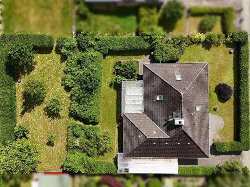 Überblick über das Grundstück - 4 Zimmer Einfamilienhaus in Hohn
