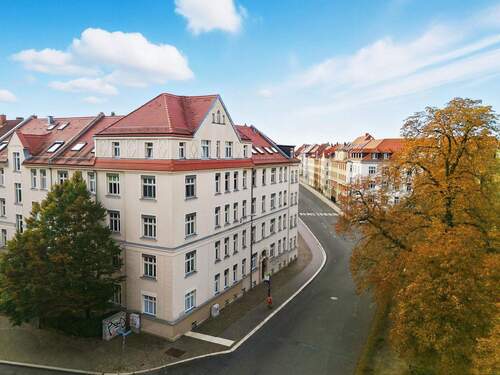 Drohnenaufnahme(1) - Sichere Investition: 3 Zimmerwohnung mit separatem Gäste - WC in Leipzig-Möckern!!!