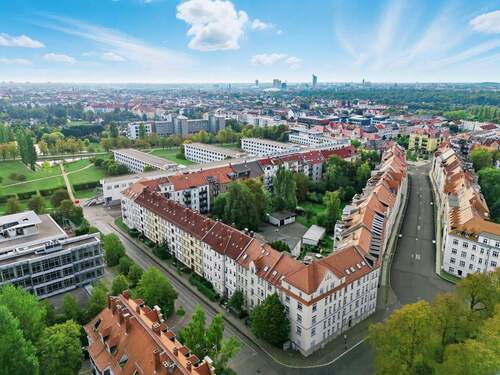 Drohnenaufnahme(2) - 3 Zimmer Etagenwohnung zum Kaufen in Leipzig