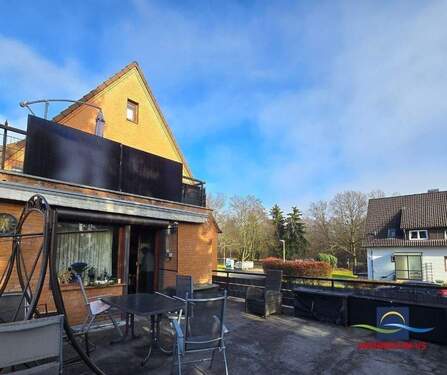 Terrasse vom Erdgeschoss aus - 