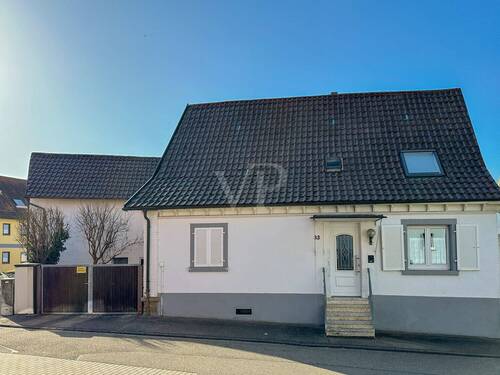 Ansicht - 4 Zimmer Einfamilienhaus in Kraichtal