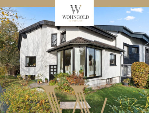 Außenansicht - Attraktives Reihenendhaus mit besonderer Architektur und großzügigem Raumkonzept in Bonn-Hardtberg