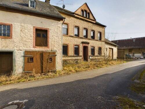 Bild 1 - Ehemaliges landwirtschaftliches Anwesen mit angrenzenden Wiesen. Welschbillig- Ittel