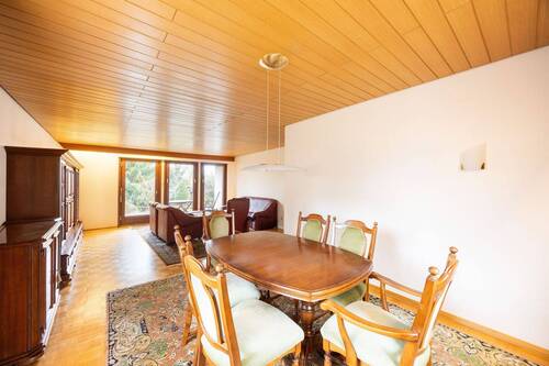 Wohn- und Essbereich - 5 Zimmer Bungalow zum Kaufen in Affalterbach