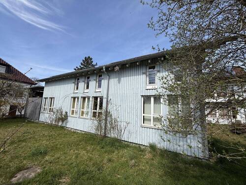 Außenansicht Südseite - 4 Zimmer Einfamilienhaus in Aulendorf