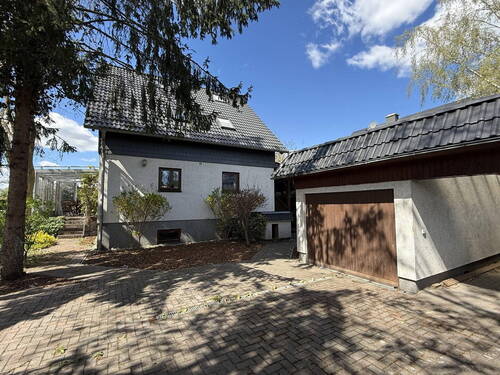 Vorderansicht Garage Carport - 