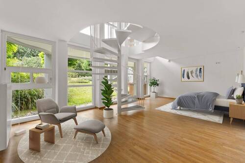 Visualisierung Schlafzimmer - 3 Zimmer Etagenwohnung in Bonn