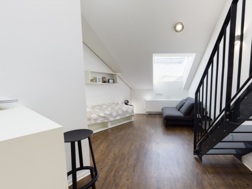 Wohnraum - 1 Zimmer Etagenwohnung zur Miete in München