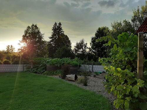 Sonnenuntergang im Grünen - Einfamilienhaus mit 179,00 m&sup2; in Reckendorf zum Kaufen