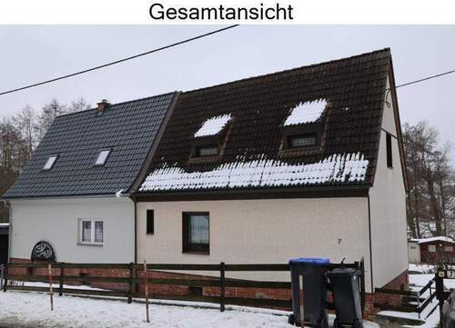 Gesamtansicht - DHH rechts - 5 Zimmer Doppelhaushälfte zum Kaufen in Plauen