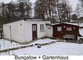 Bungalow + Gartenhaus - 