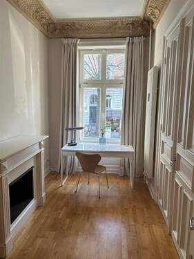 Arbeitszimmer - Möblierte 4-Zimmer Wohnung in Top Lage vom Grindel