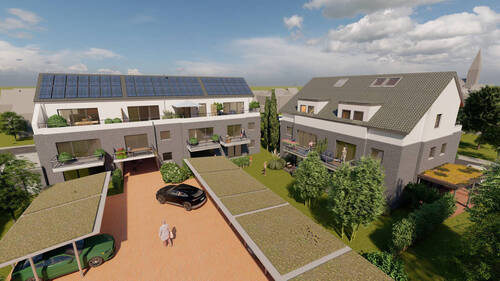 Visualisierung - Etagenwohnung mit 72,70 m² in Alpen zum Kaufen