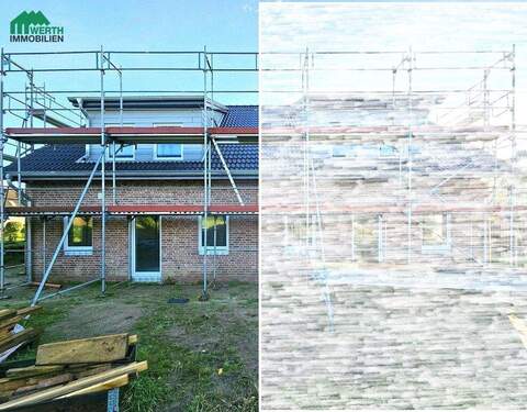 Westseite - 5 Zimmer Doppelhaushälfte zum Kaufen in Oster-Ohrstedt