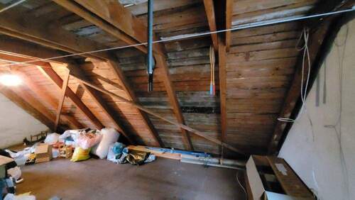 Spitzboden als Kaltdach - 
