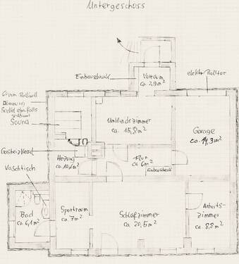 Souterrain/Erdgeschoss - 