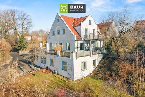 Luftaufnahme - 1 Zimmer Mehrfamilienhaus, Wohnhaus in Biberach an der Riß