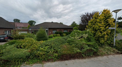 Gebäudefront - 4 Zimmer Einfamilienhaus in Sande