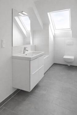 Badezimmer virtual staged - 