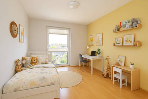 Kinderzimmer I (Homestaging, KI generiert) - 