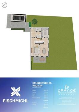 Grundriss Haus 3A - EG - ***XL Doppelhaushälftengrundstück in Schönau am Königssee***