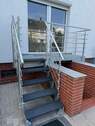 Treppe Freisitz zum Garten - 