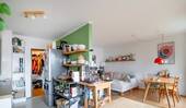 Küche und Wohnzimmer - 