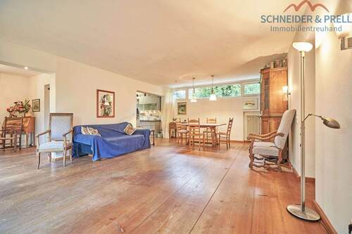 Wohn-Essbereich - 4 Zimmer Bungalow in Wolfratshausen