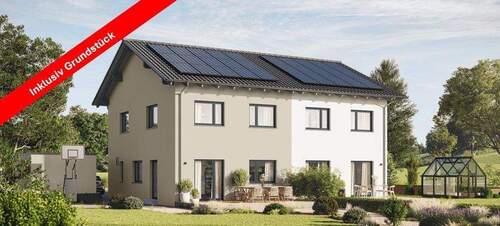 Beispielbild Doppelhaushälfte QNG+-Line DH 125 - Neubauprojekt - Moderne Doppelhaushälfte (Haus B) in Projektierung - Singen Nordstadt