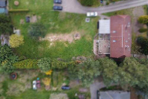 Draufsicht Grundstück - Doppelhaushälfte mit 163,20 m&sup2; in Vollrathsruhe zum Kaufen