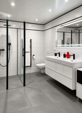 Dusche - (KI generiert) - 