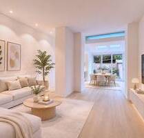 Erstbezug nach Sanierung - Drei-Zimmer-Wohnung im Stilaltbau mit Terrasse in Bestlage - Frankfurt am Main Nordend-Ost