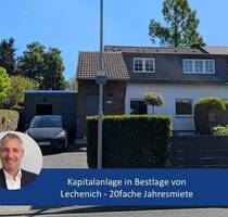 Voll vermietetes Zweifamilienhaus mit Büroeinheit im Souterrain - Erftstadt Lechenich