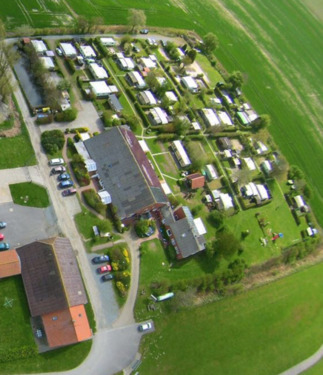 Luftbild alt - mittlerweile größtenteils geräumt - projektierter Campingplatz inkl. Genehmigung für über 80 Parzellen