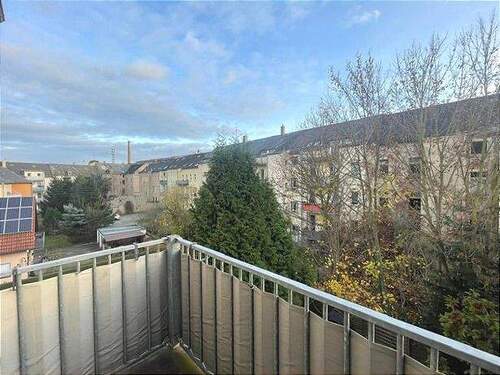 Fernblick vom Balkon - 