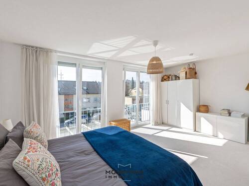 Schlafzimmer - Doppelhaushälfte mit 160,00 m&sup2; in Stuttgart / Vaihingen zum Kaufen