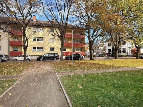 Rückansicht1 - Mehrfamilienhaus, Wohnhaus in Hockenheim zum Kaufen