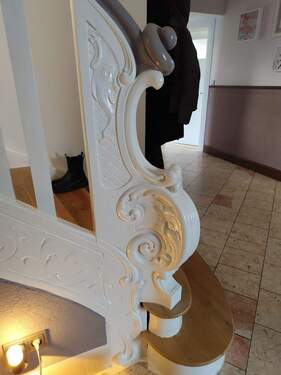 EG-Detail Treppengeländer - 