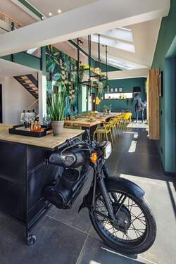 Ansicht Küche und Essbereich - 