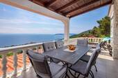 Terrasse - Großzügige Wohnung mit grandiosem Meerblick und viel Charme