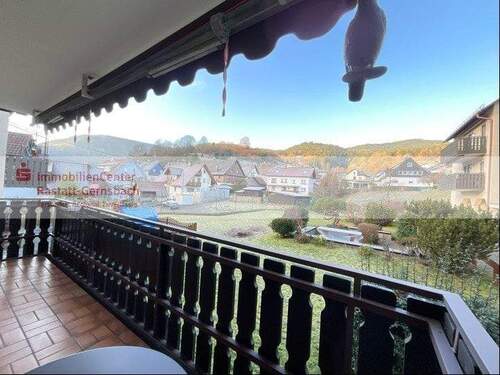 Balkon mt Ausblick - 