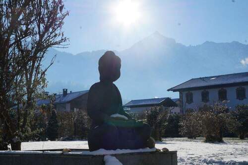 Im Garten zur Ruhe kommen - 