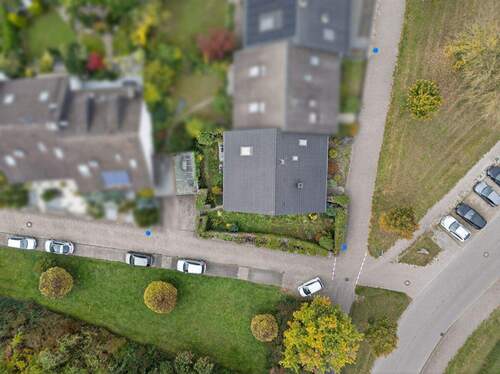 Ansicht des Grundstücks aus der Vogelperspektive - 